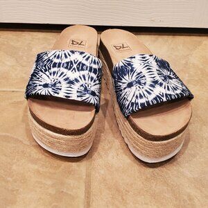 Women's Dirty Laundry Pippa /blue Platform Sandals